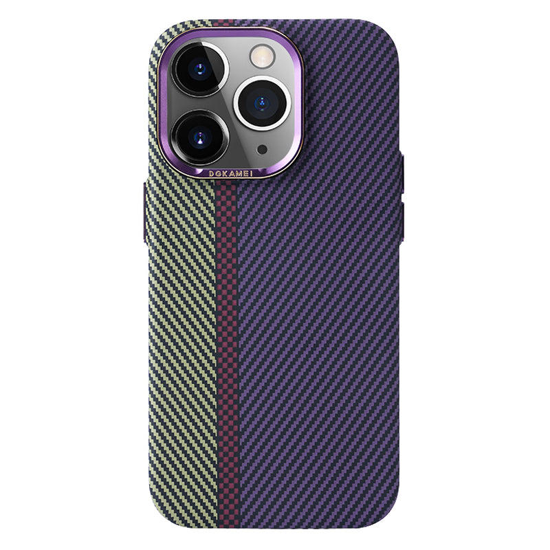 DGKAMEI For iPhone 14 Pro Max Carbon Fiber Texture Splicing Phone Case Magnetic PC Anti-drop Cover Compatible with Magsafe DGKAMEI For iPhone 14 Pro Max Carbon Fiber Texture Splicing Phone Case Magnetic PC Anti-drop Cover Compatible with Magsafe